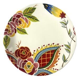 Eva Mendes VIDA Rose Print for ESPANA 11 " Dinner Plate-Excellent to Mint!